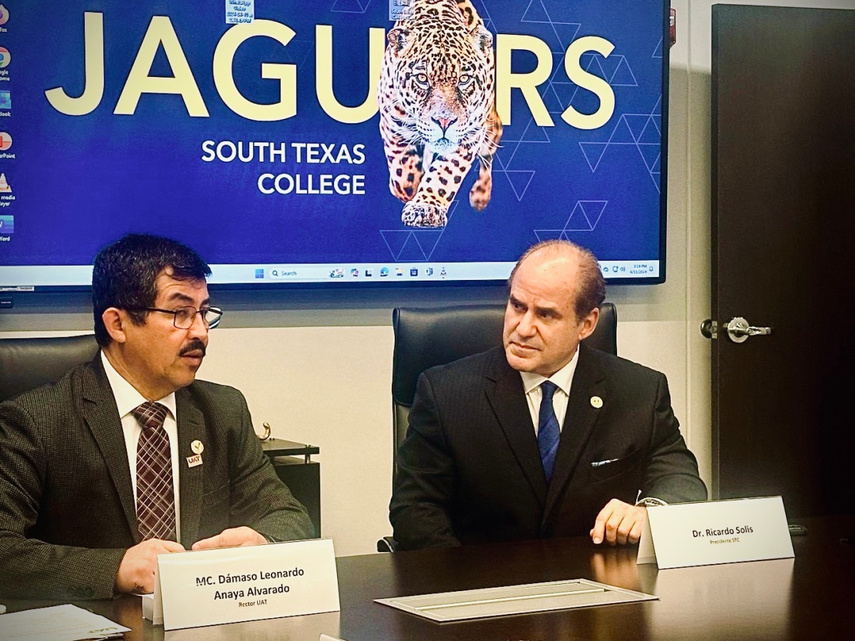 Estamos haciendo historia entre la UAT y el South Texas College: Dámaso Anaya
