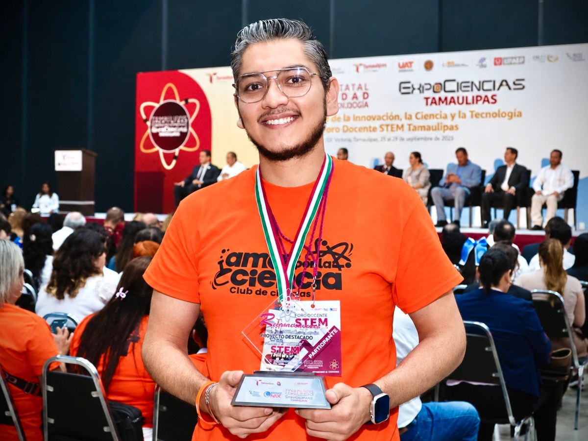 Docente de la UAT gana acreditación de la NASA tras triunfar en el Foro Estatal&nbsp;STEM